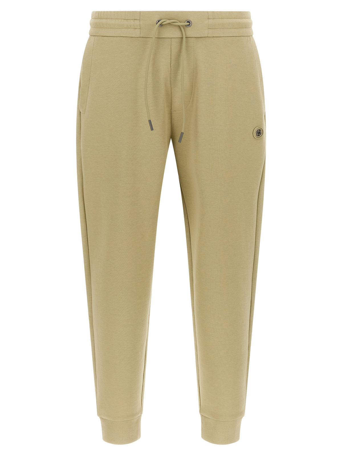 Beige Cotton Joggers (Workout Pants)