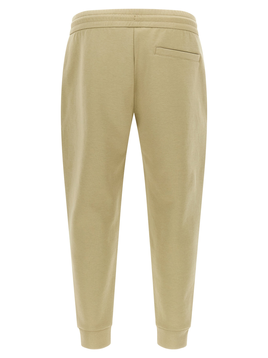 Beige Cotton Joggers (Workout Pants)
