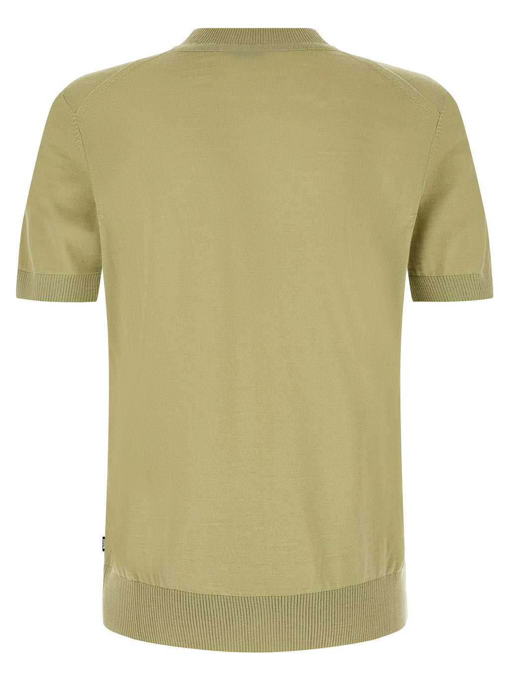 Bicolor Virgin Wool T-Shirt