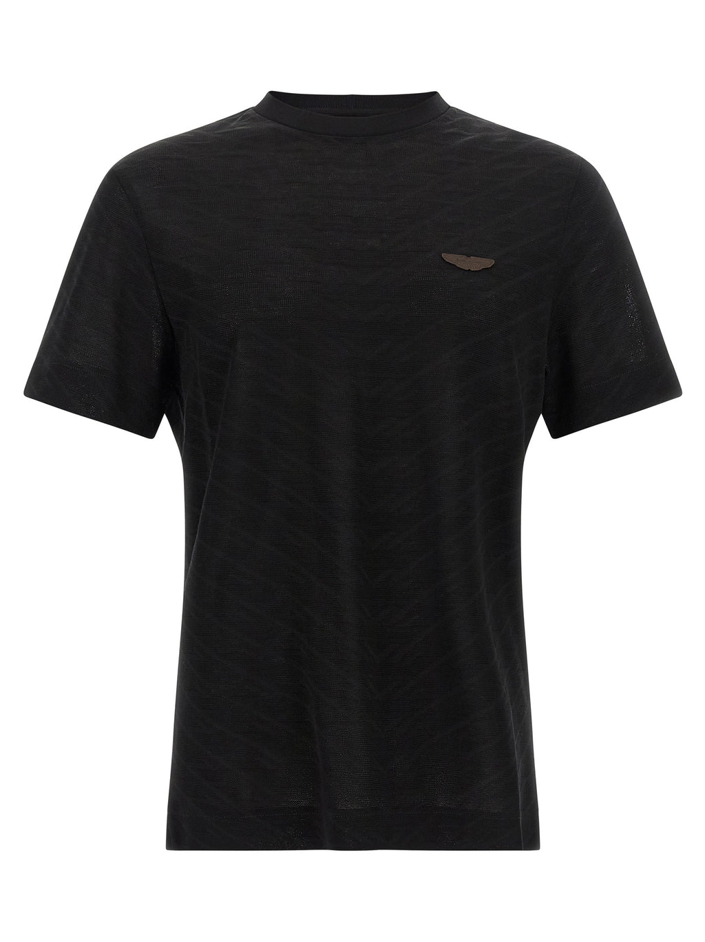 Black Cotton T-Shirt
