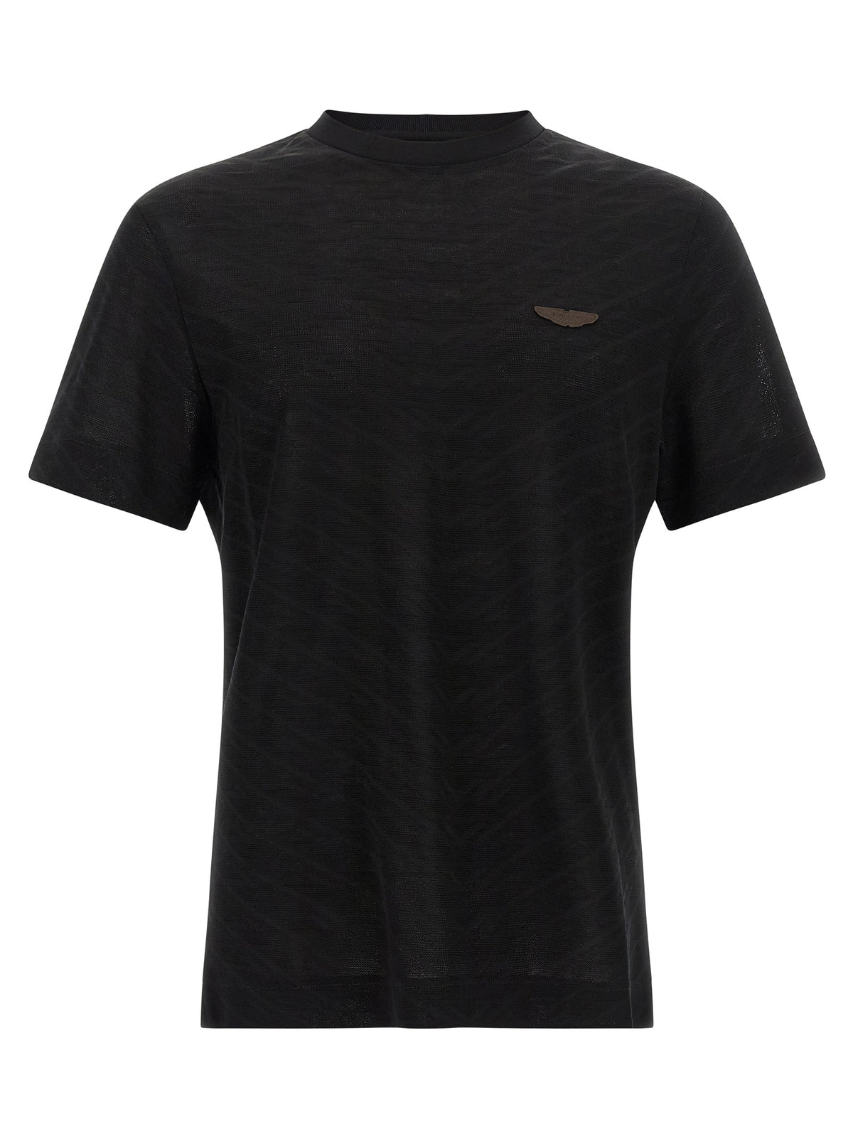 Black Cotton T-Shirt