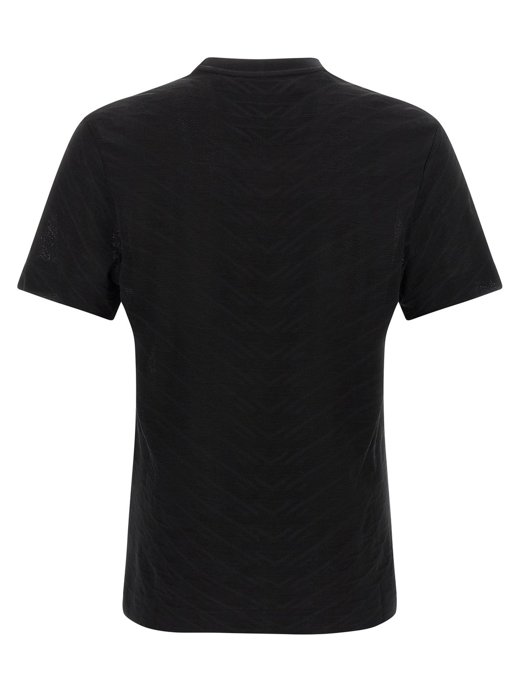 Black Cotton T-Shirt