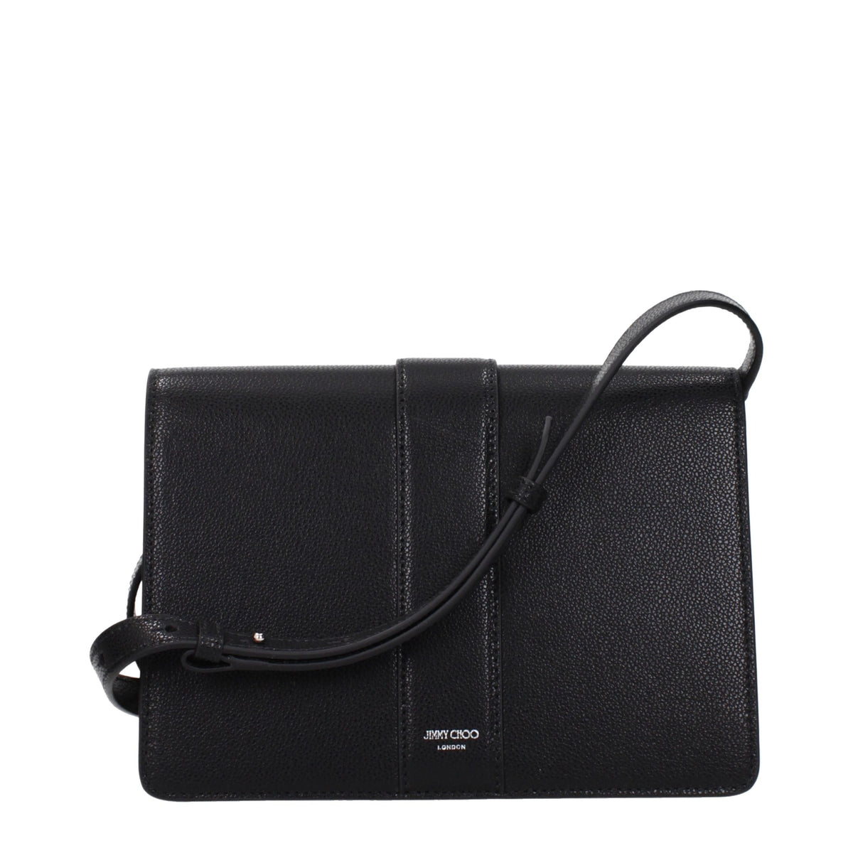 Black Leather Crossbody Bag