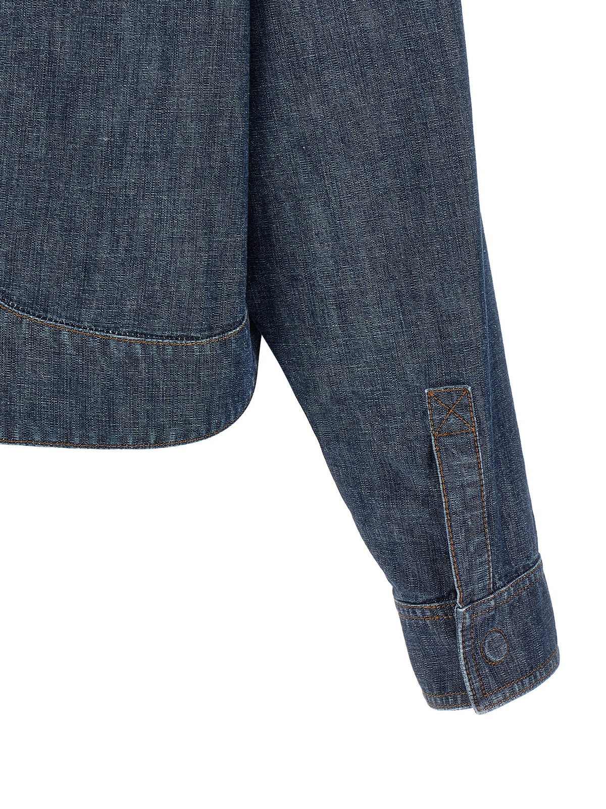 Blue Cotton Denim Jacket