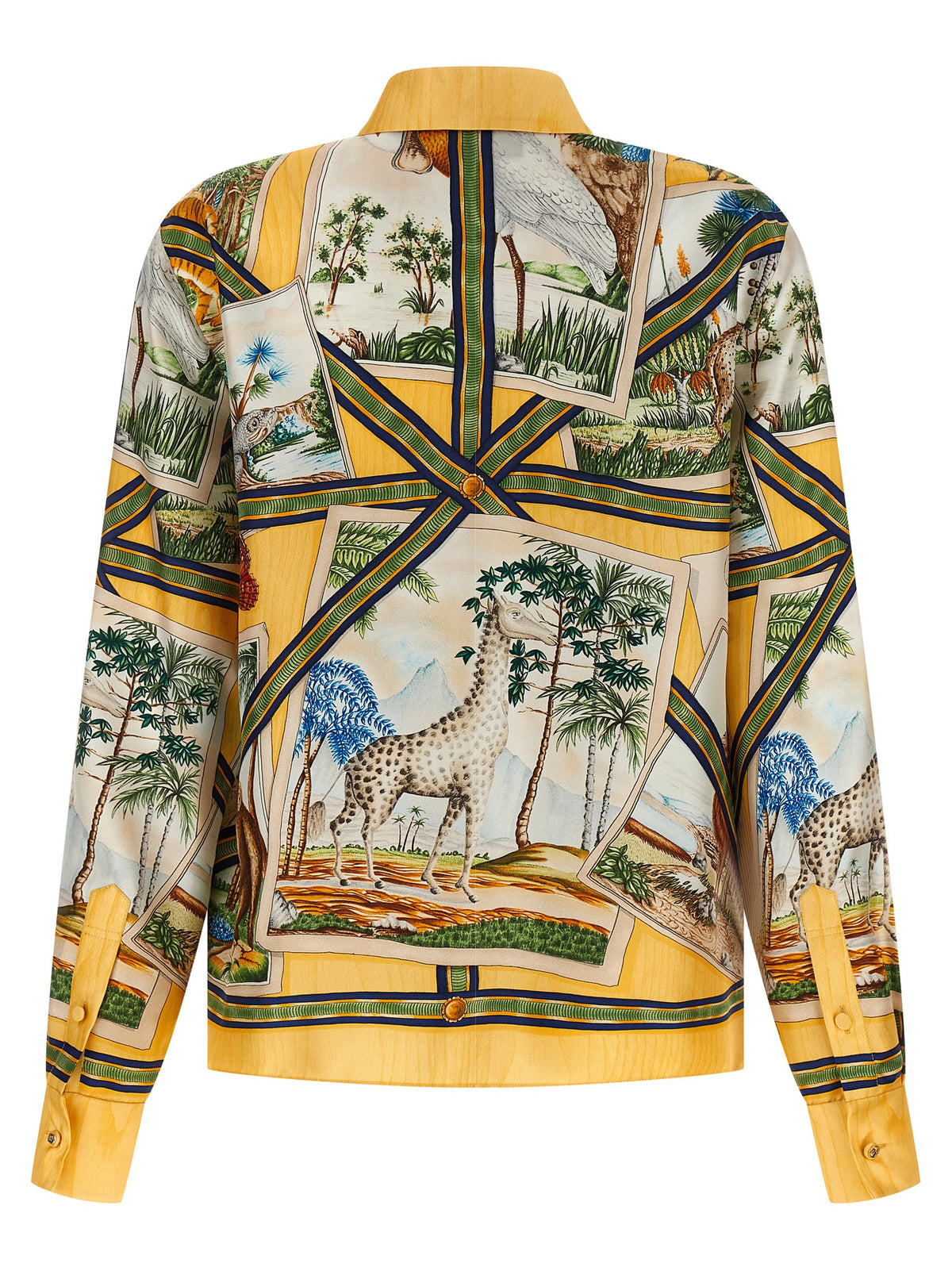 Multicolor Silk Blouse