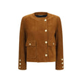 Brown Lamb Ovis Aries Full-Length Jacket