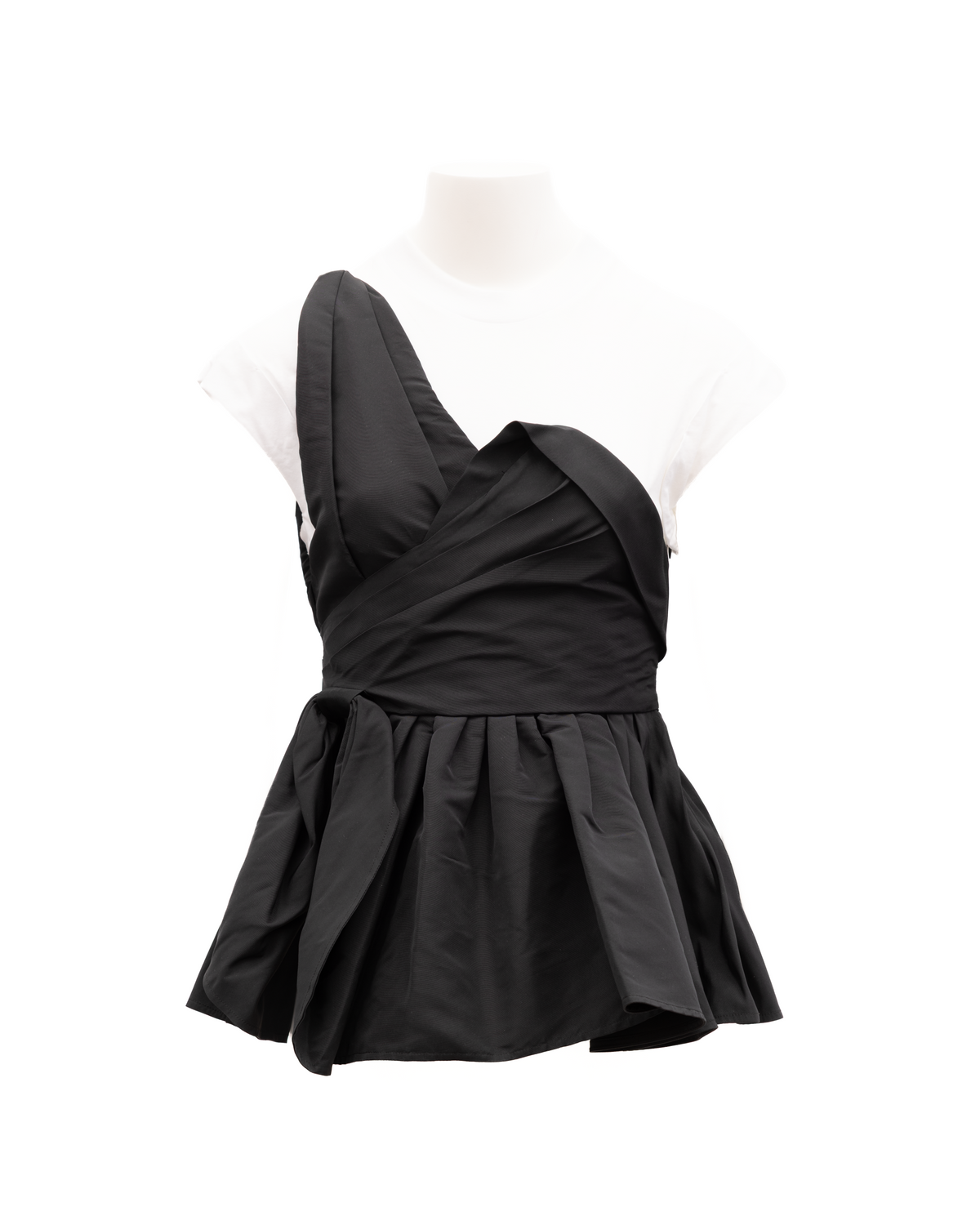 Black Women Polyester Top