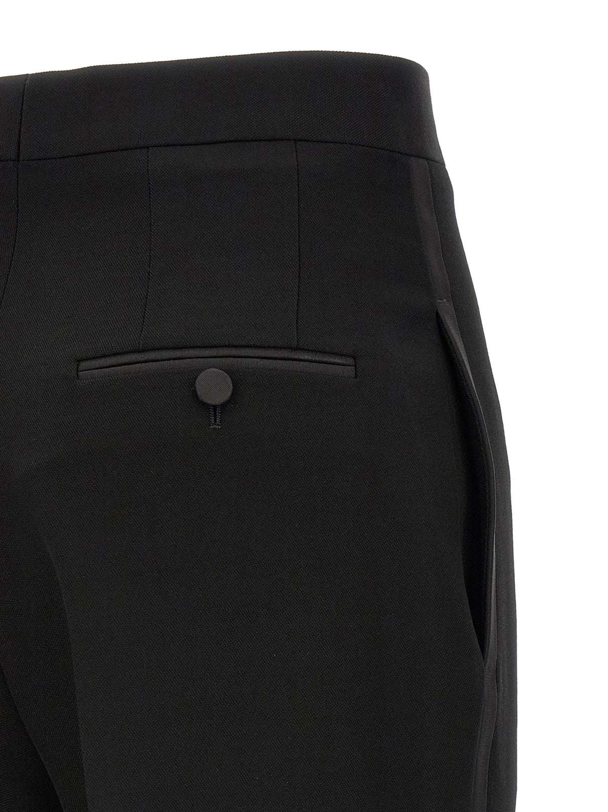 Black Wool Dress Pants