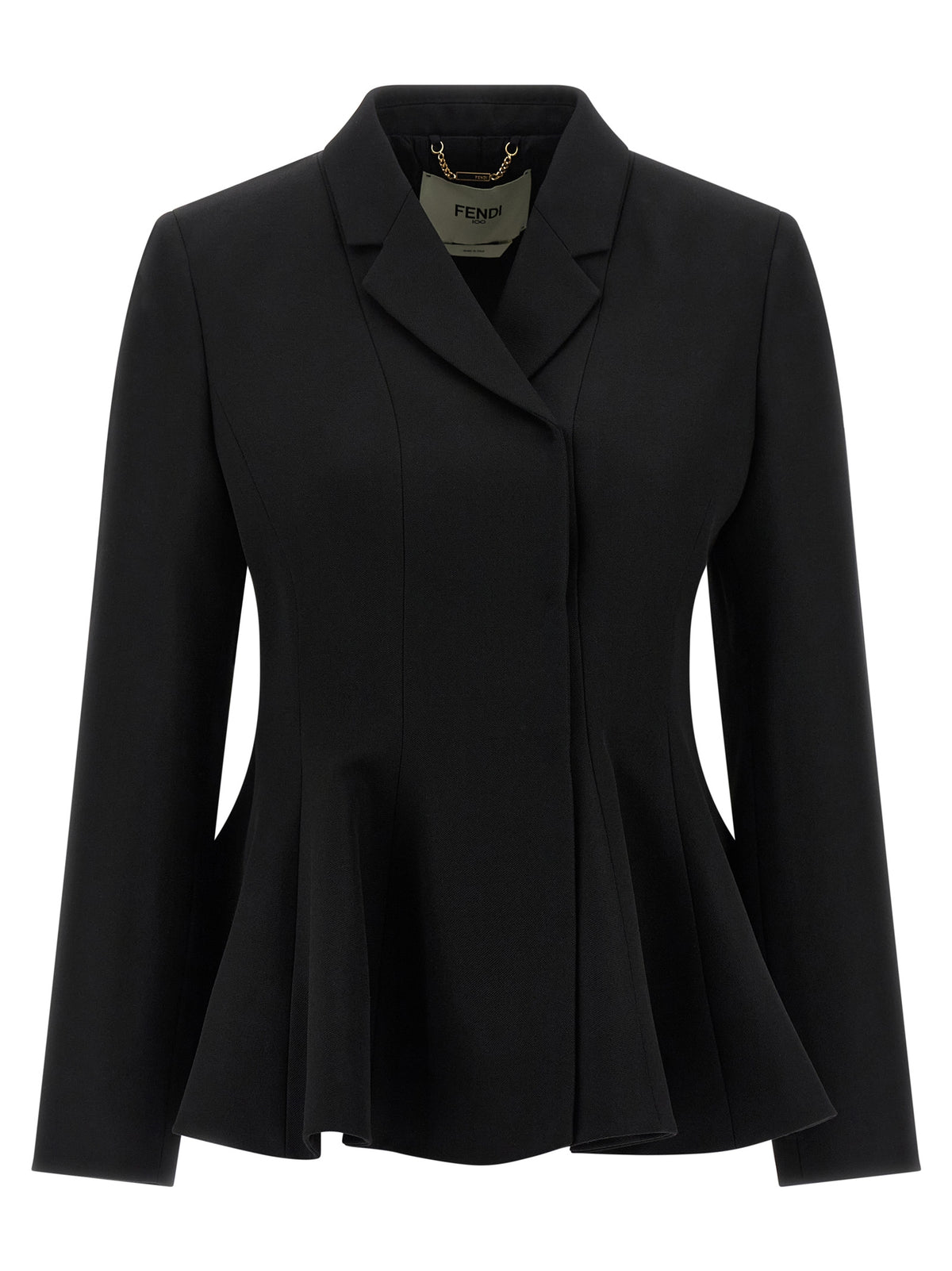 Black Virgin Wool Blazer