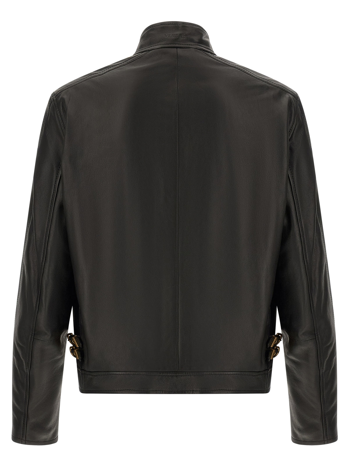 Black Lamb Leather Leather Jacket