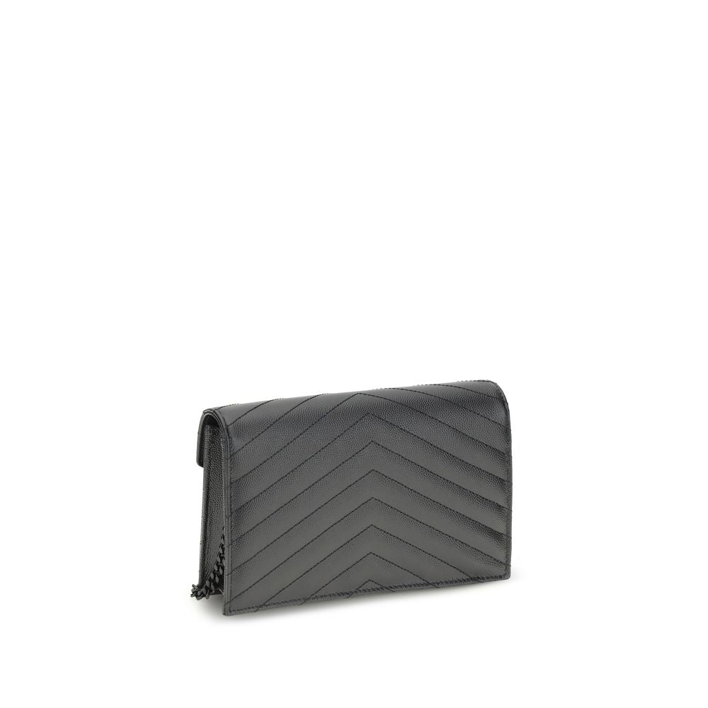 Black Calf Leather Bos Taurus Wallet