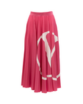 Women Maxi Skirt in pink