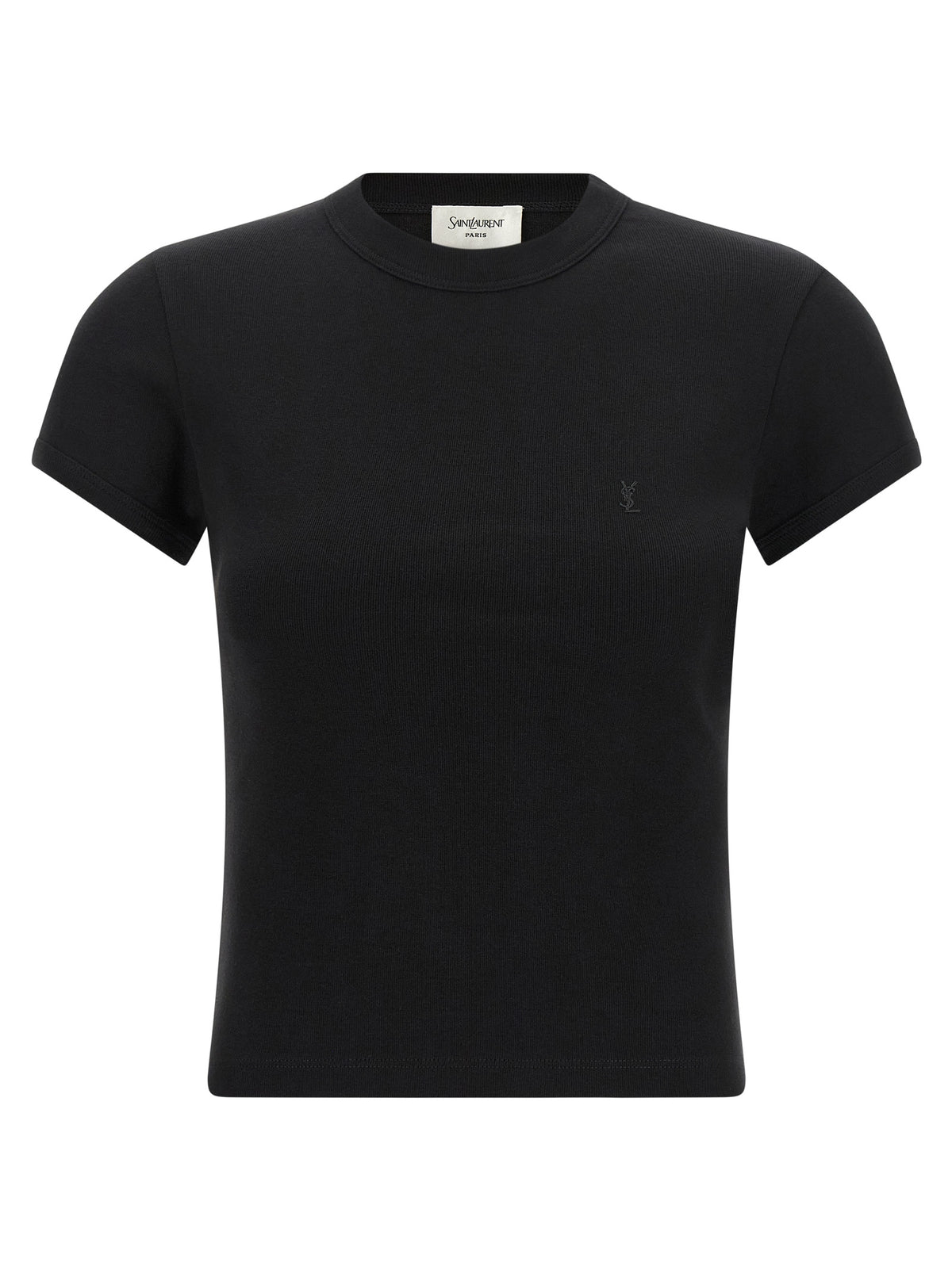 Black Cotton T-Shirt