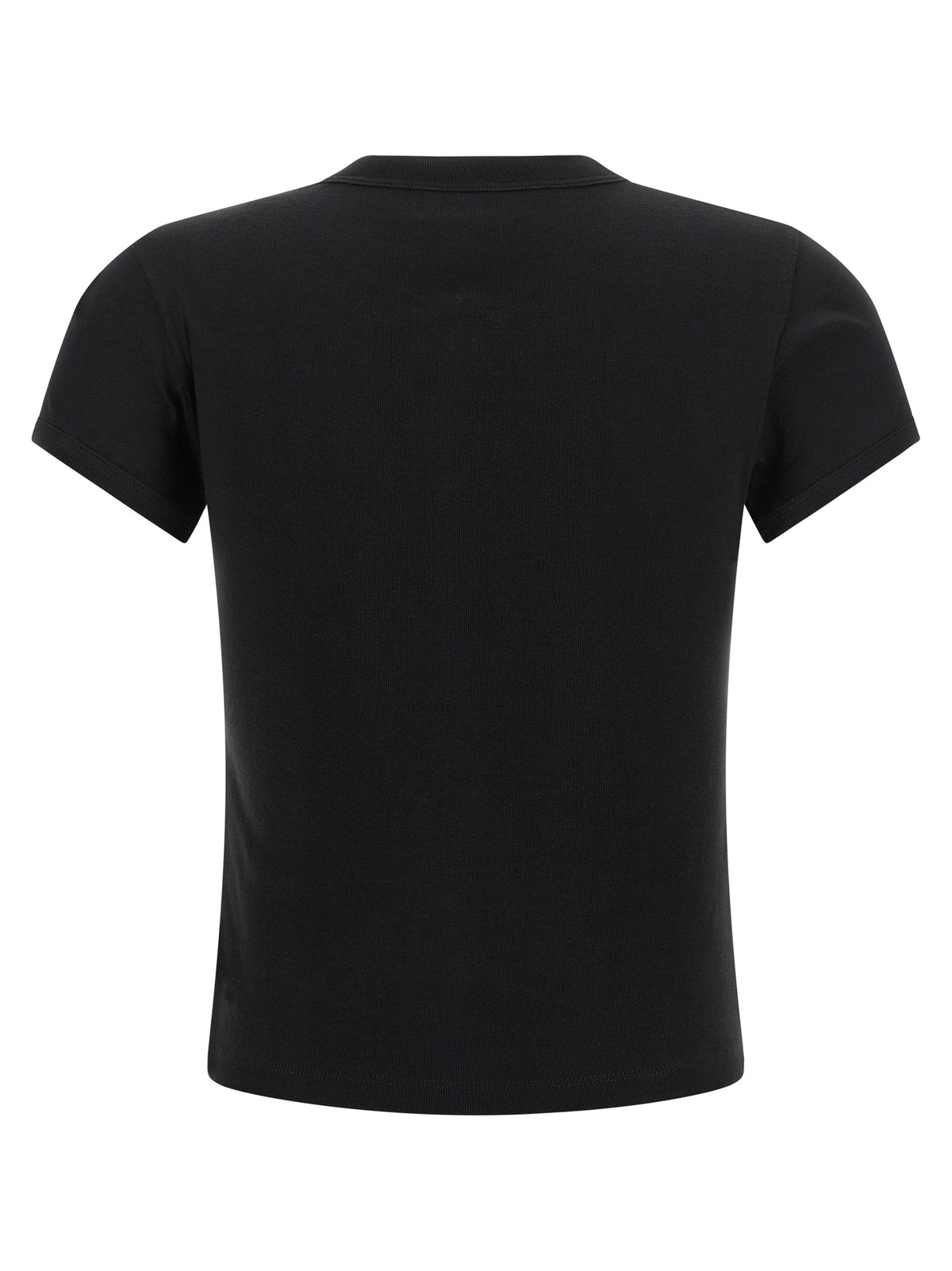 Black Cotton T-Shirt