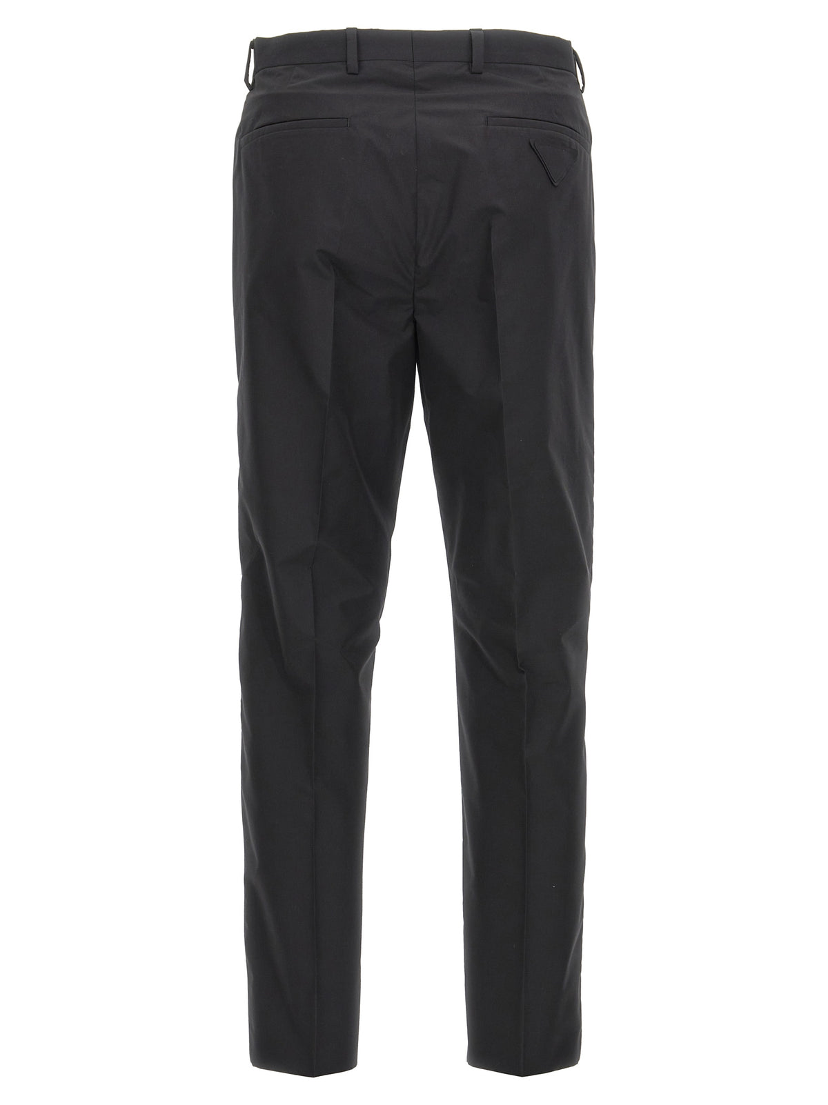 Black Cotton Dress Pants