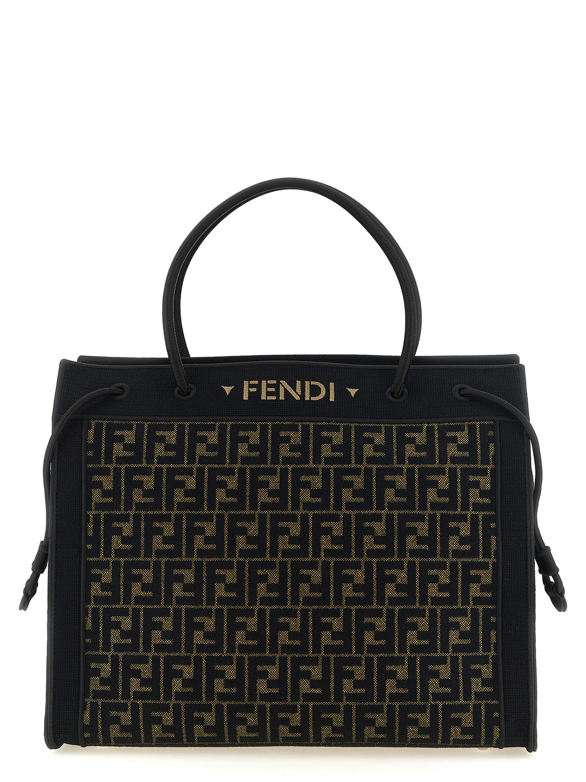 Brown Cotton Tote Bag