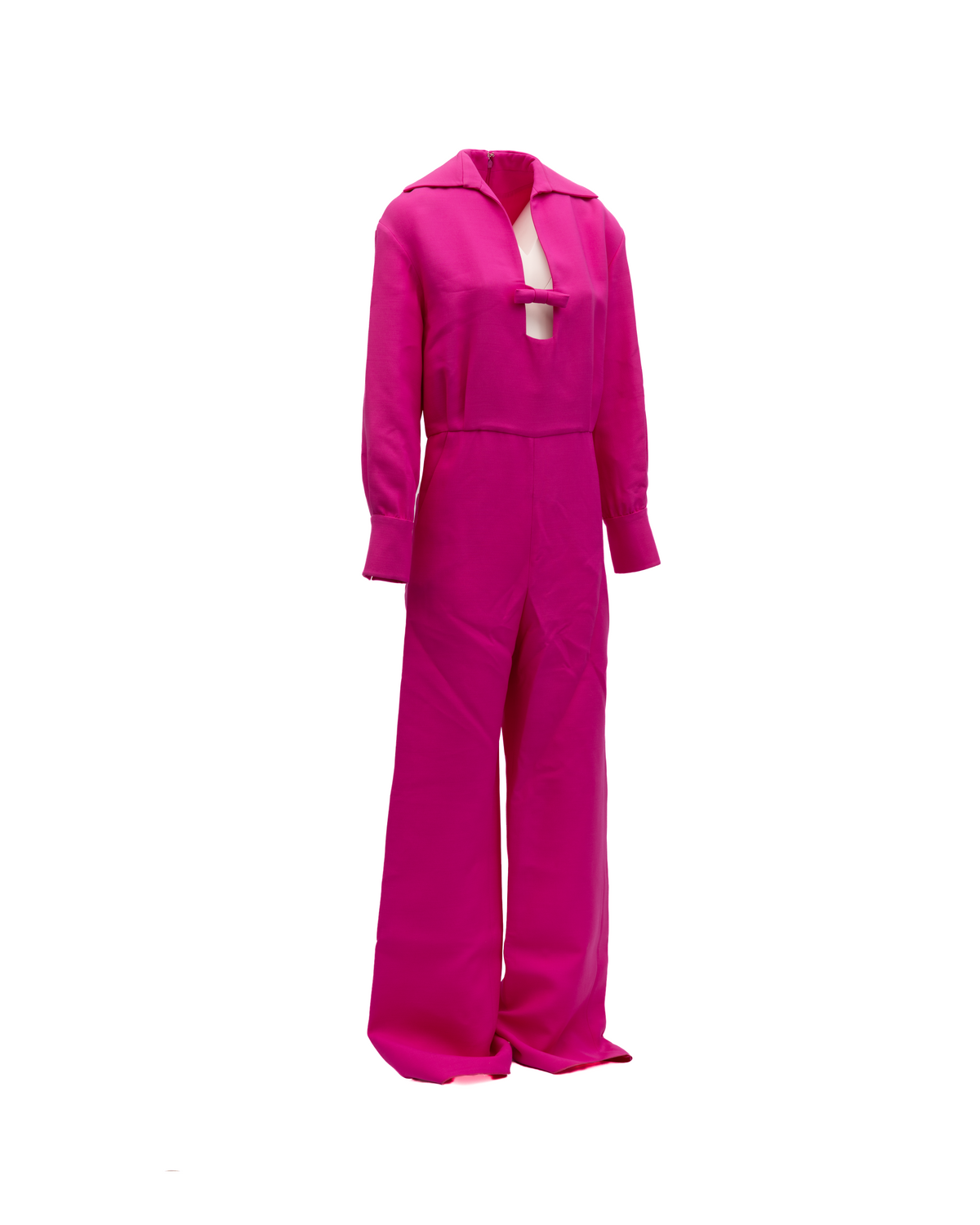 Pink Wide-Leg Jumpsuit