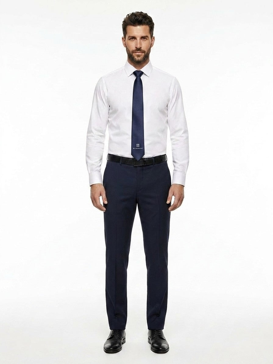 Blue Silk Tie