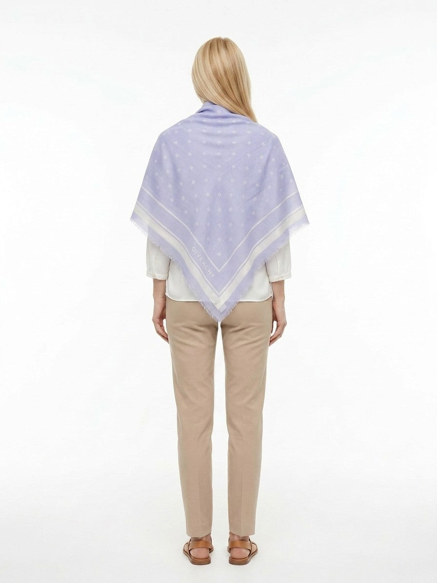 Bicolor Cashmere Scarf
