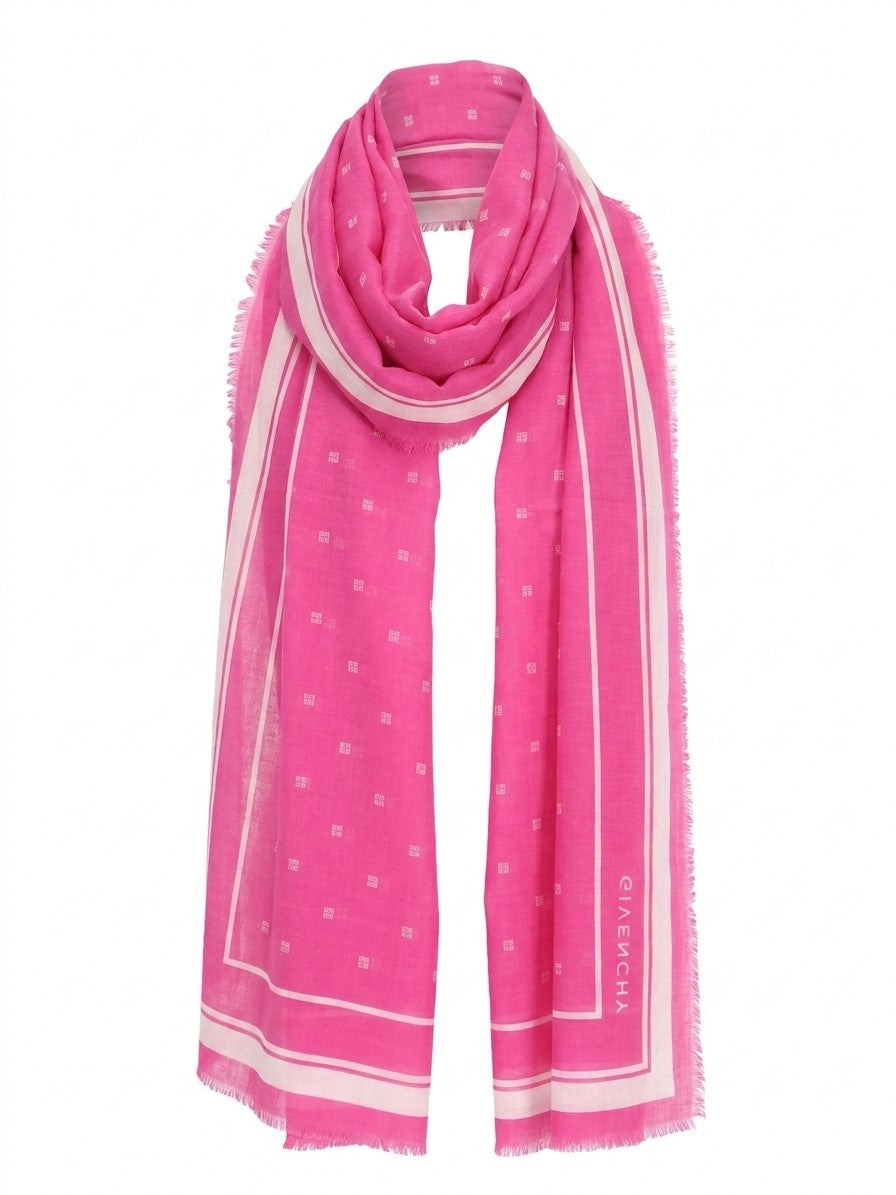 Pink Cashmere Scarf