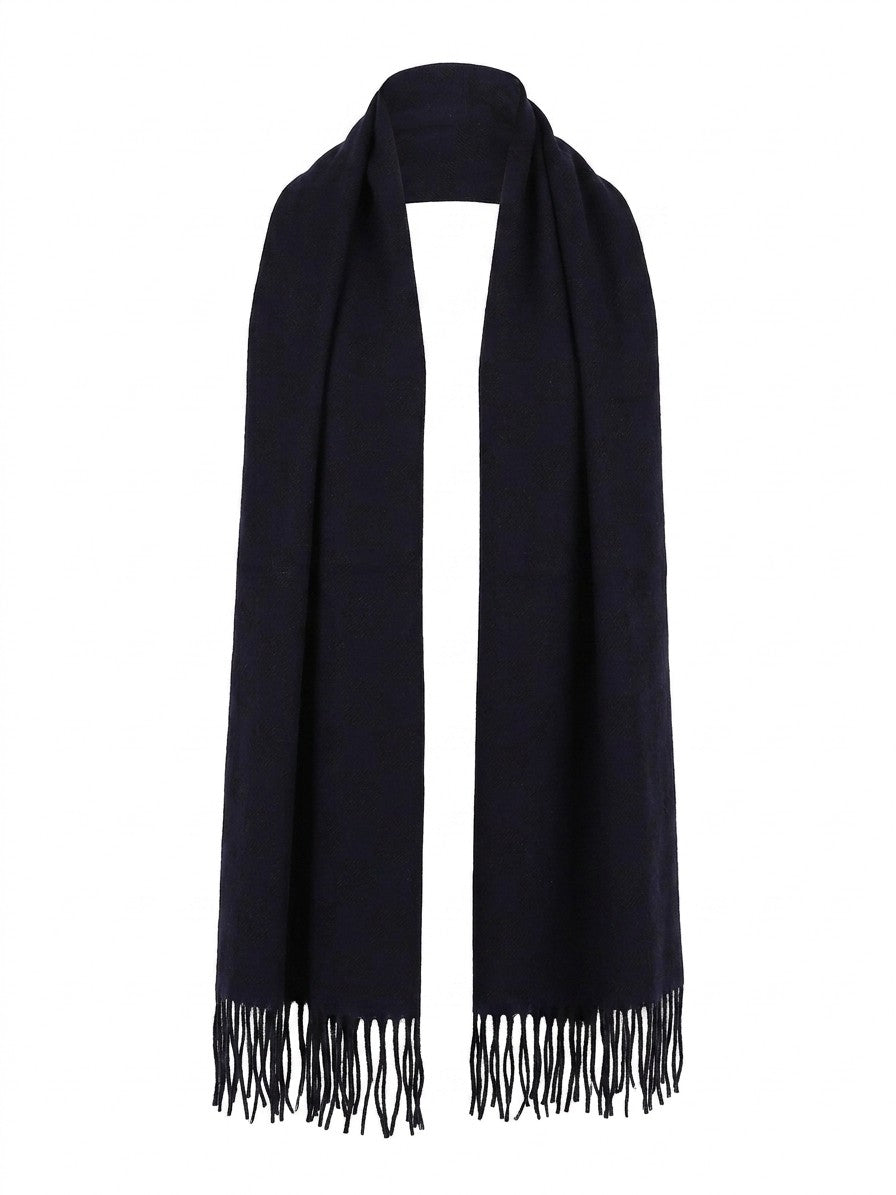 Black Wool Scarf