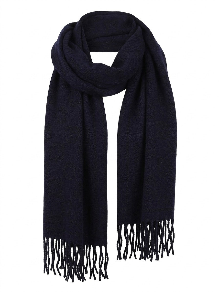Black Wool Scarf