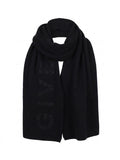 Black Wool Scarf