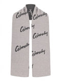 Gray Wool Scarf