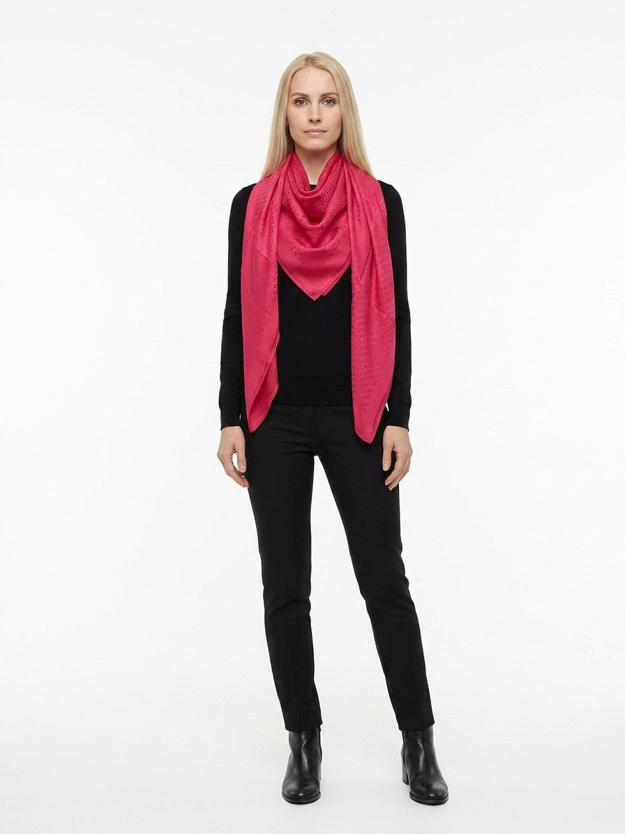Red Silk Foulard