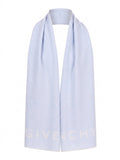 Blue Wool Scarf