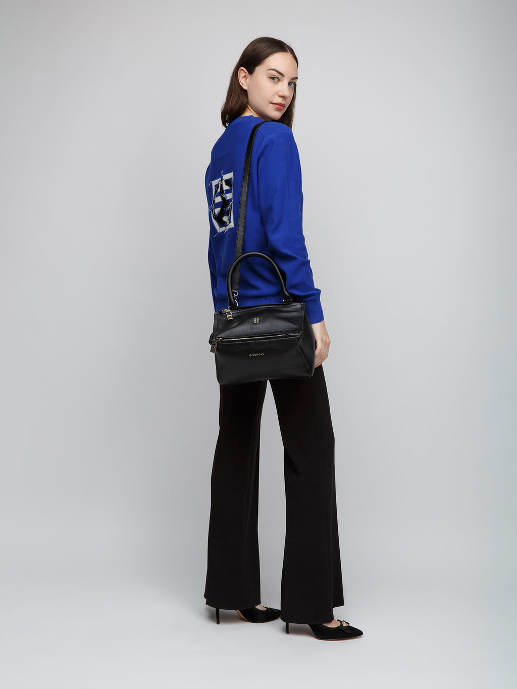Black Calfskin Handbag