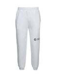 White Cotton Joggers (Workout Pants)