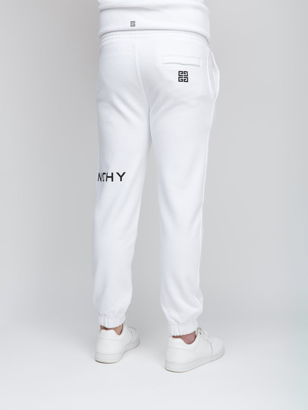 White Cotton Joggers (Workout Pants)