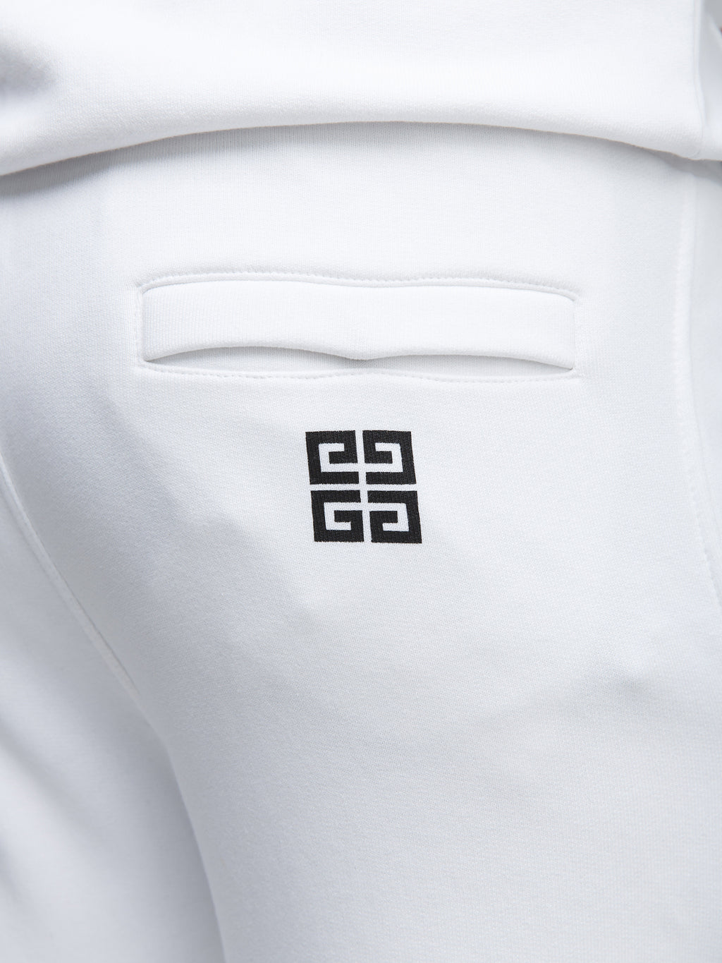 White Cotton Joggers (Workout Pants)