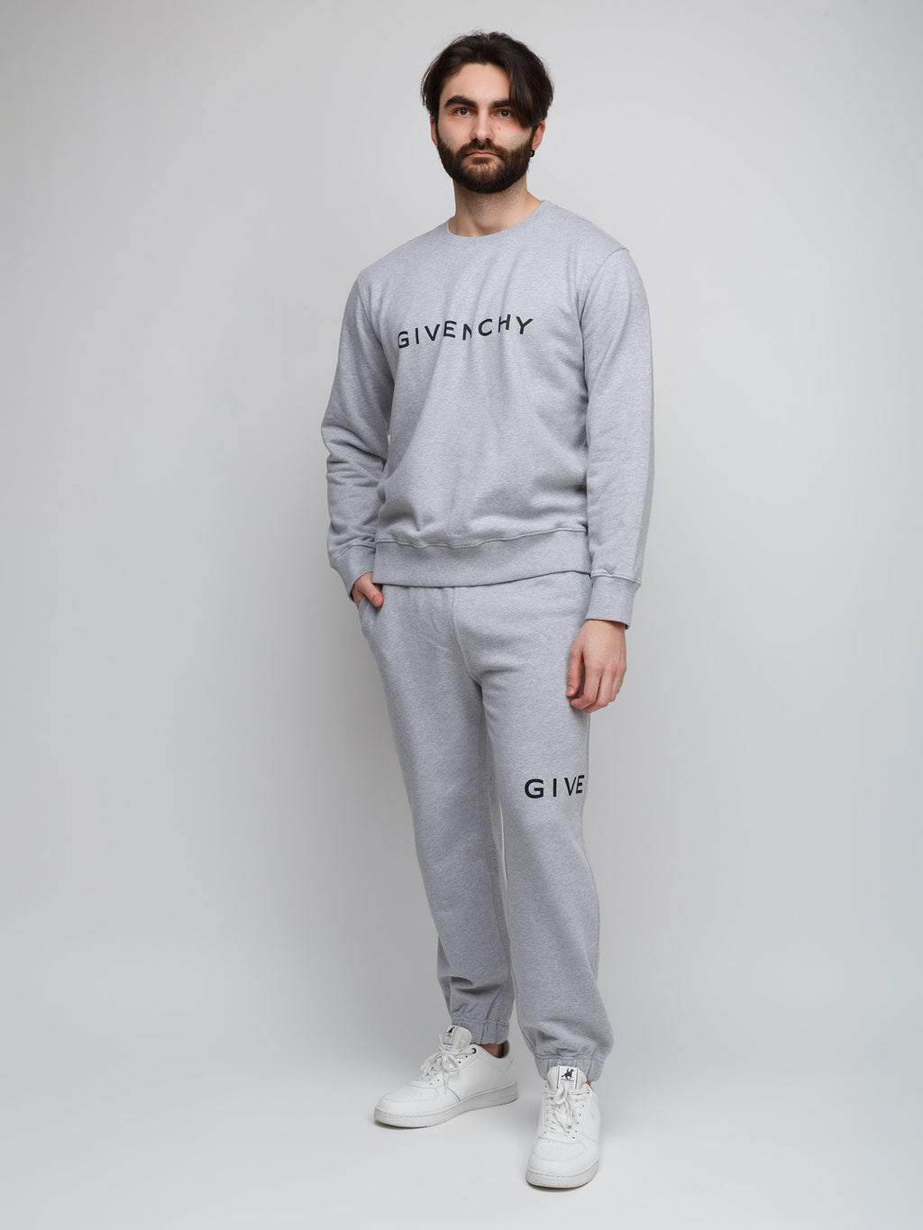 Gray Cotton Sweatshirt