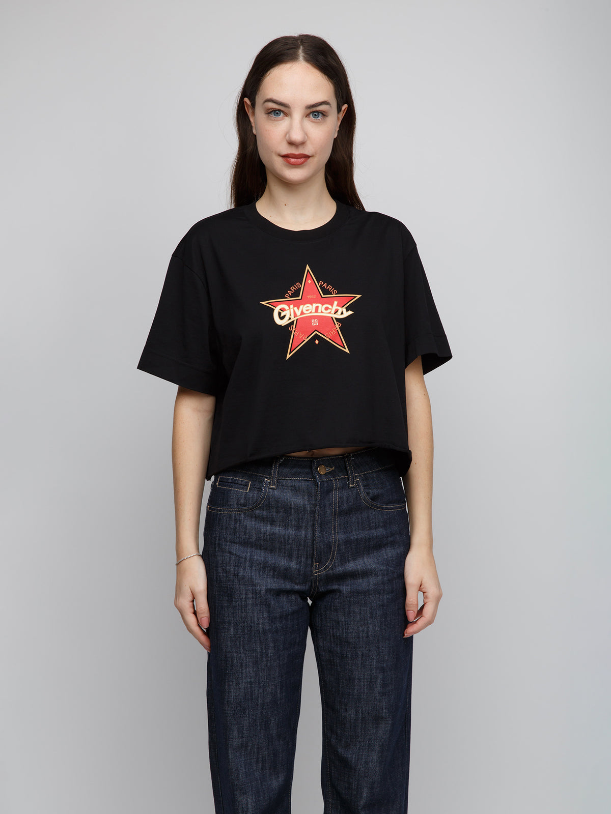 Black Cotton T-Shirt