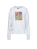 White Cotton Sweatshirt
