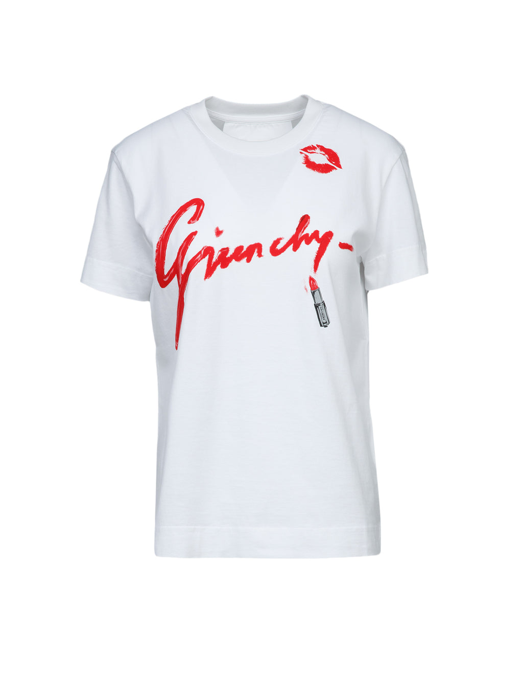 White Cotton Sleeveles T-Shirt