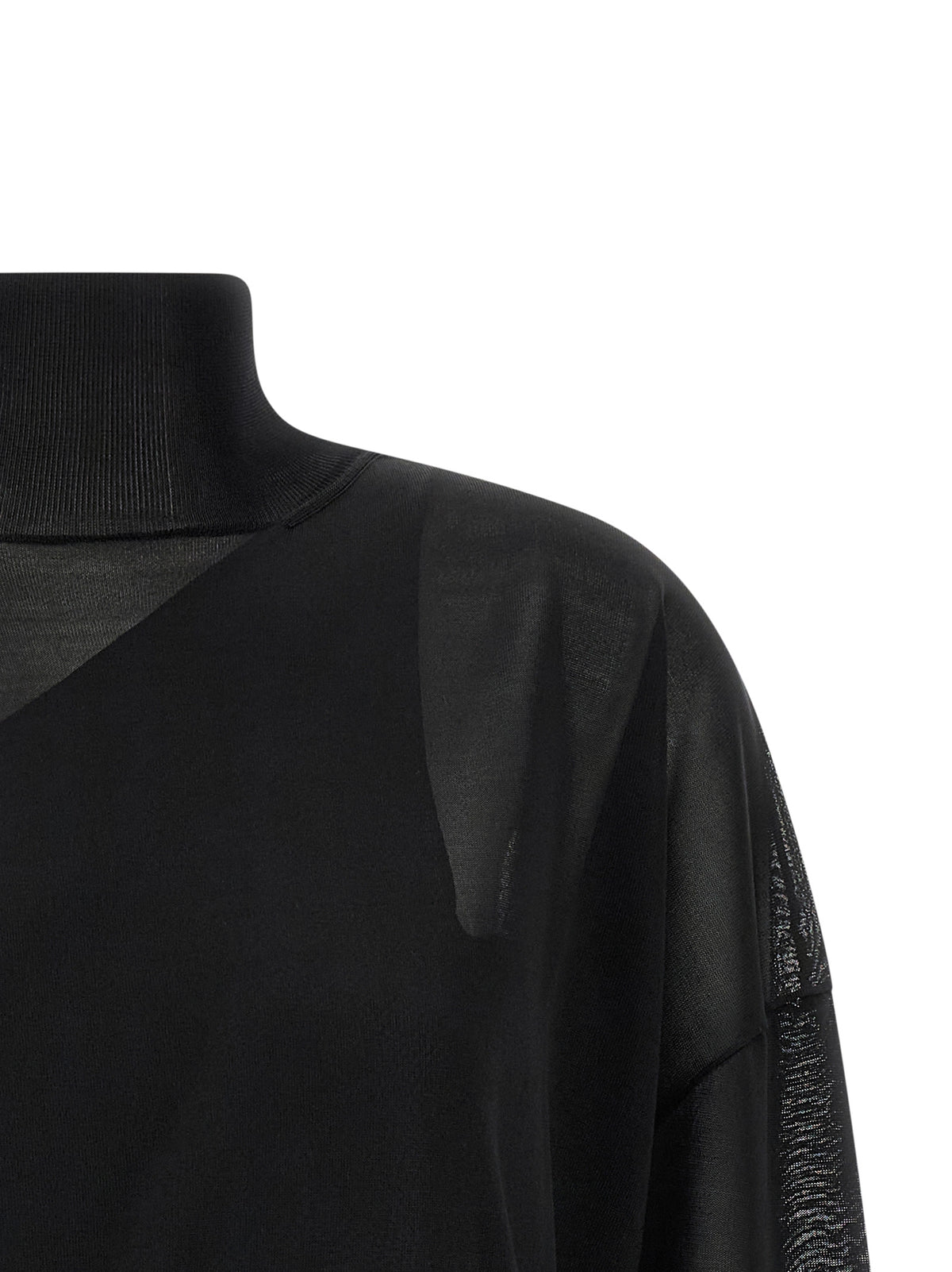 Black Viscose Cardigan