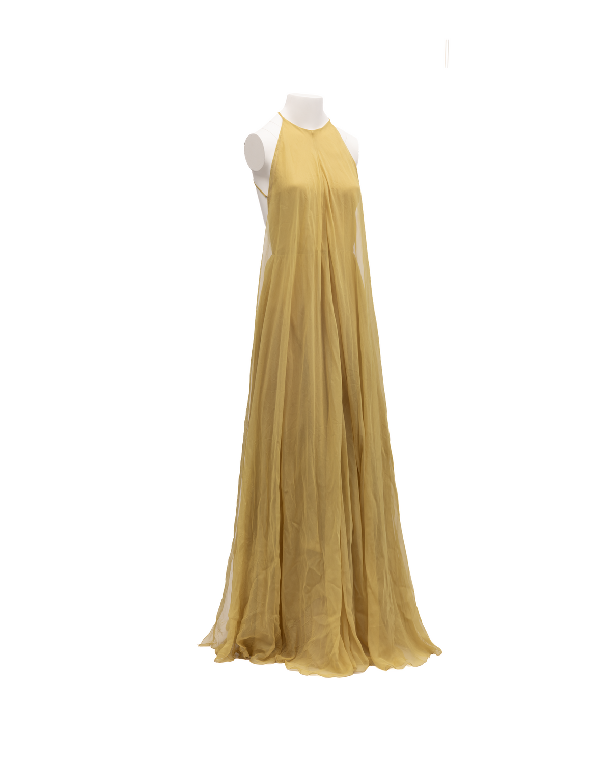 Flowy Open-Back Evening Dress