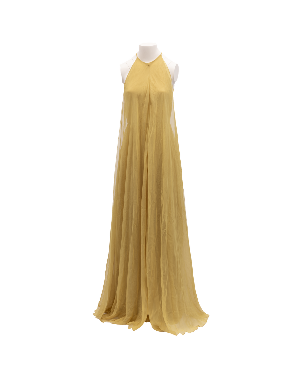 Flowy Open-Back Evening Dress