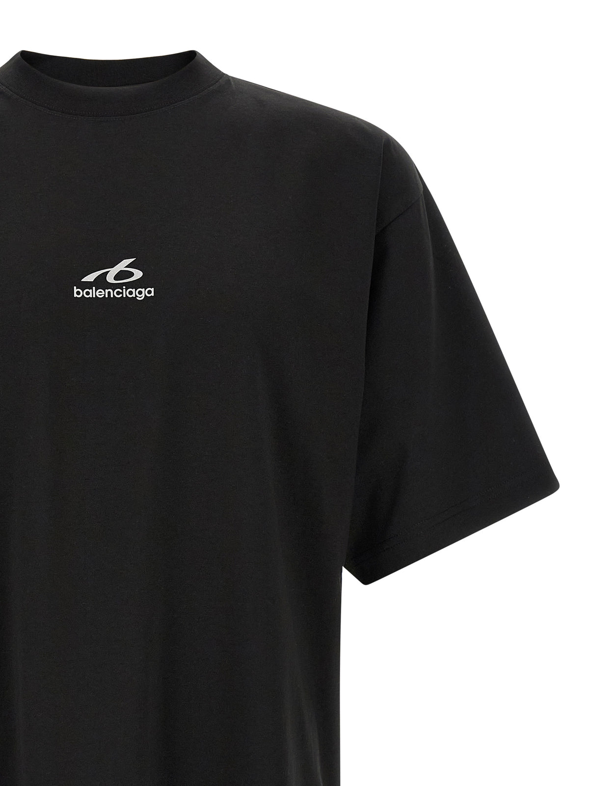 Black Cotton T-Shirt