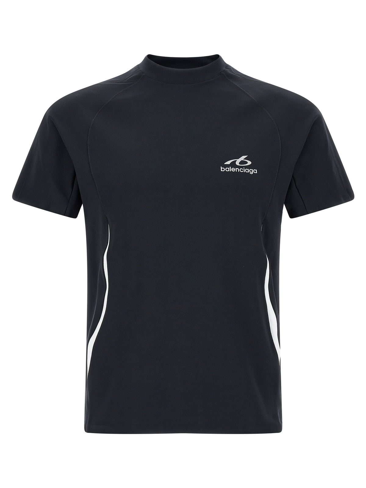 Blue Polyamide T-Shirt