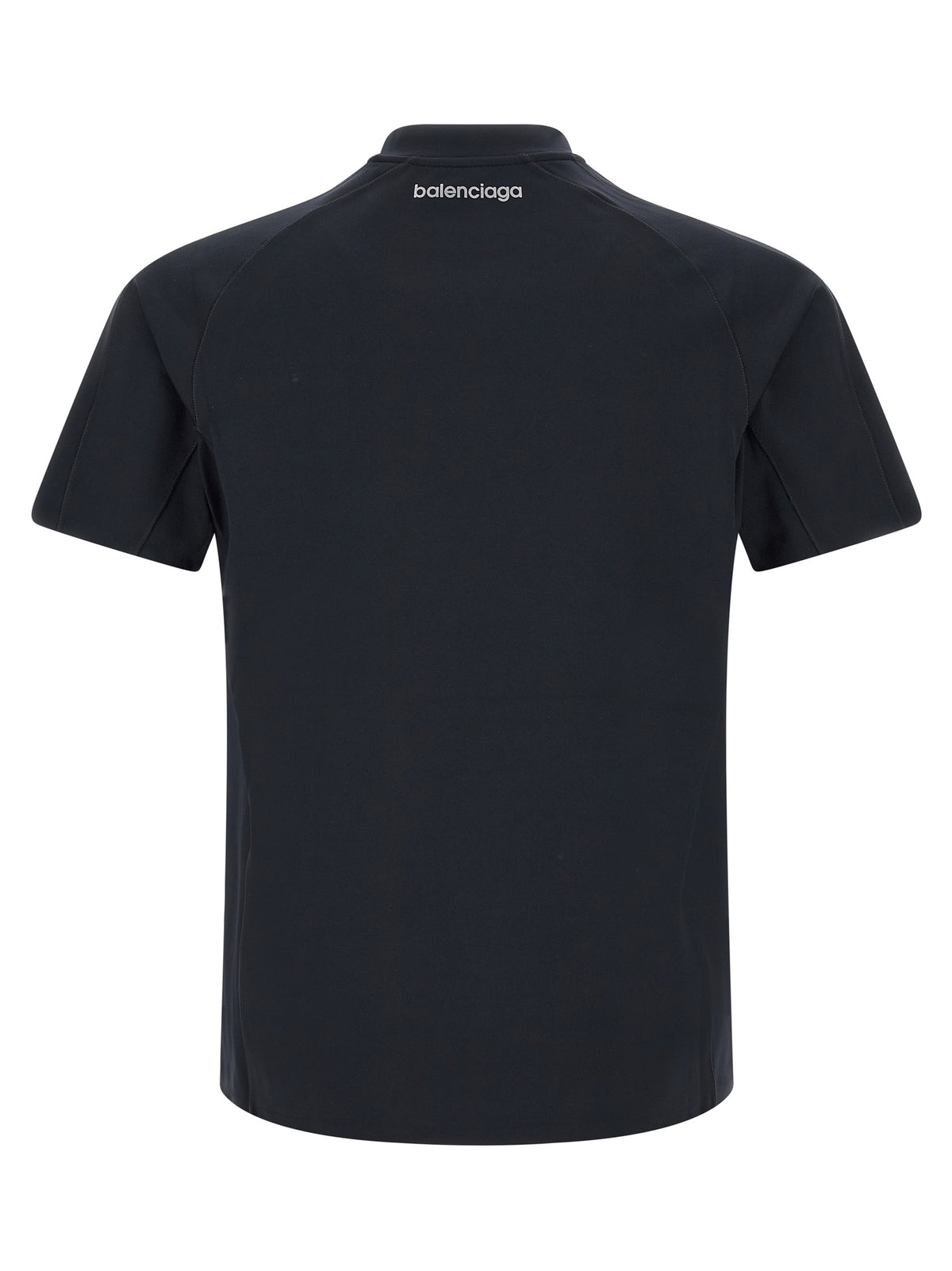 Blue Polyamide T-Shirt