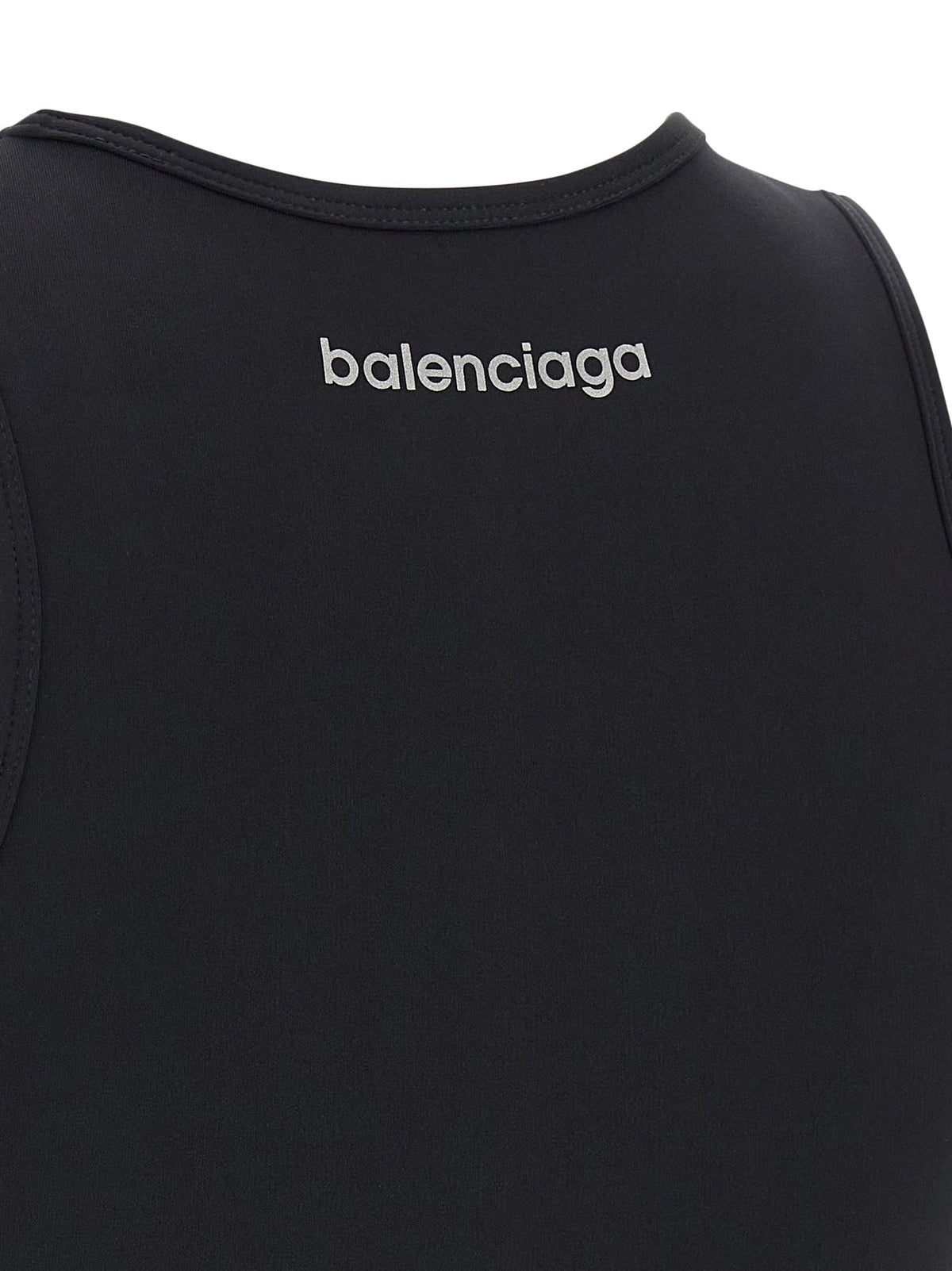 Black Polyamide Sport Bra