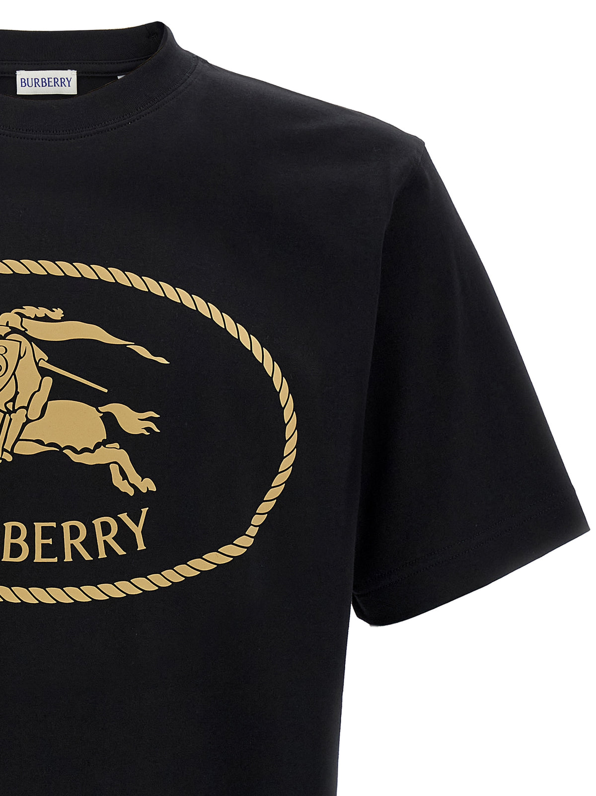 Black Cotton T-Shirt