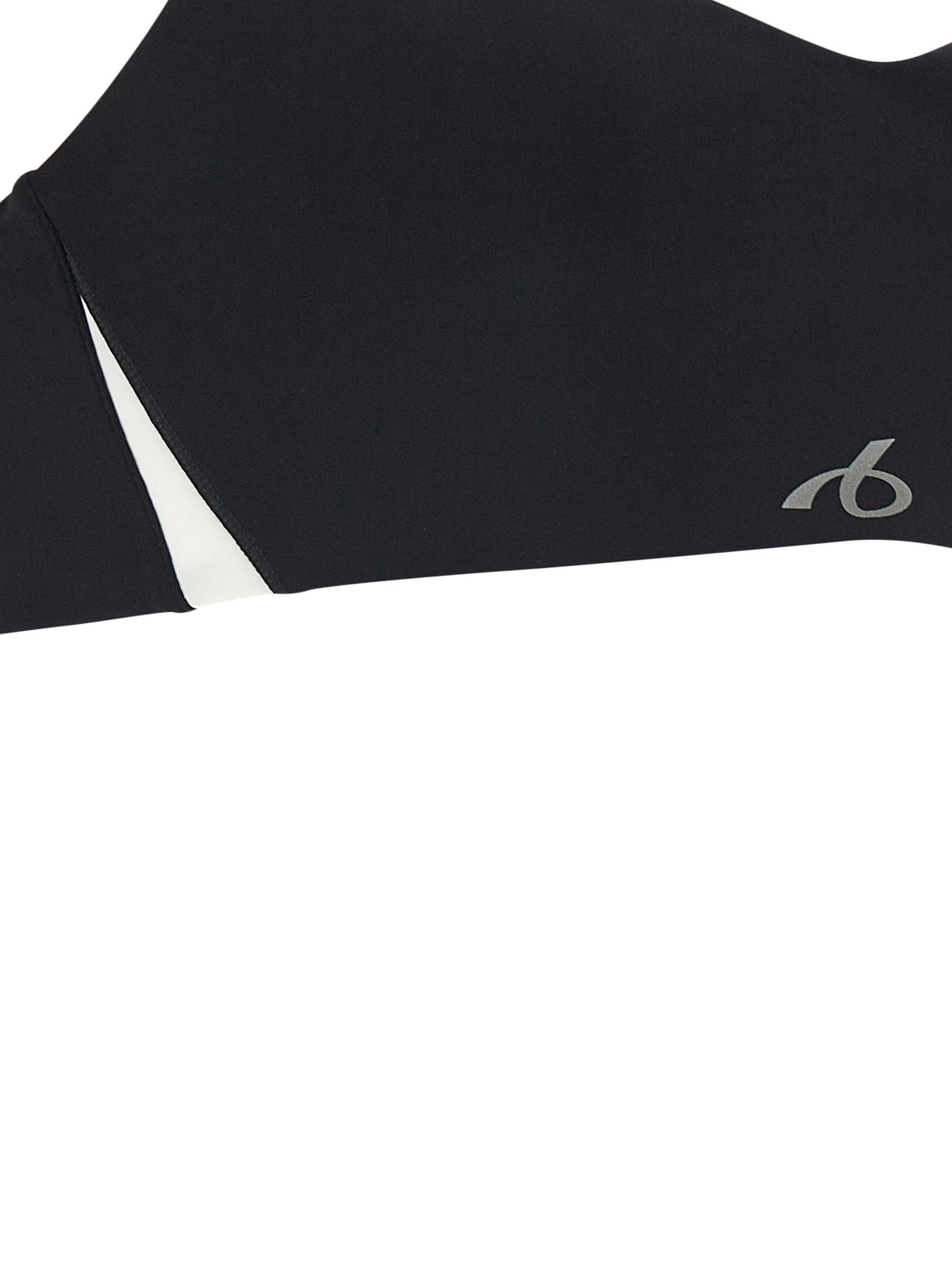 Black Polyamide Sport Bra