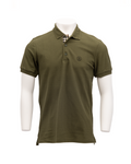 Olive Cotton Polo Shirt