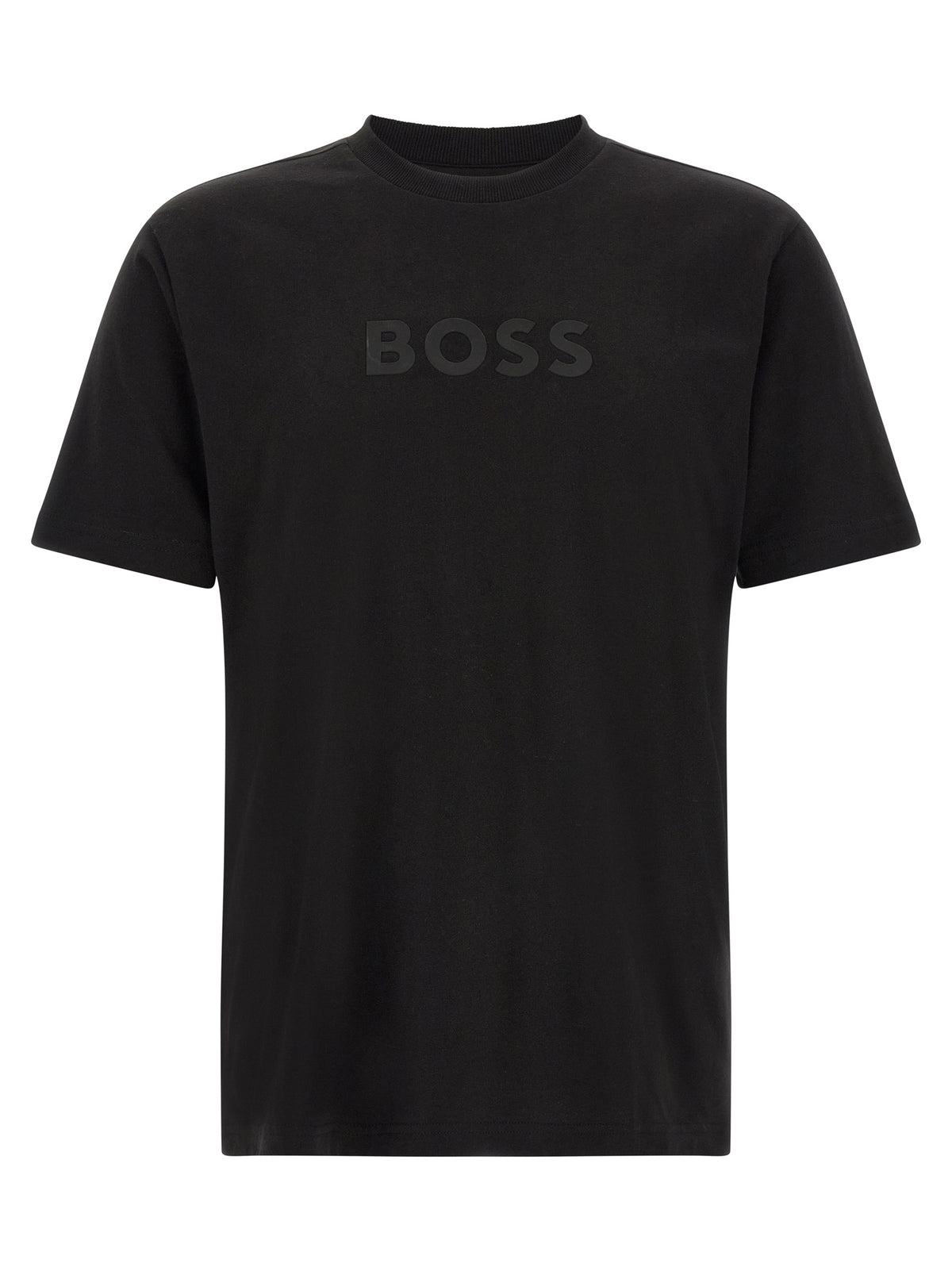 Black Cotton T-Shirt