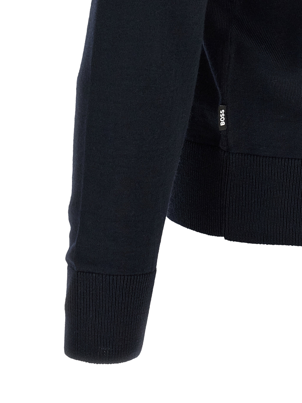Blue Virgin Wool Cardigan
